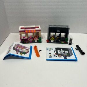 HSANHE compatible with Lego building blocks mini stores lot